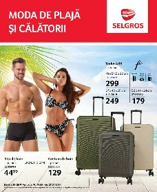 Selgros - Moda de plaja si calatorii | 14 Iunie - 27 Iunie