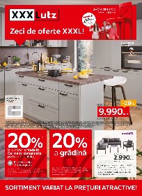 XXXLutz - Zeci de oferte XXXL | 03 Iulie - 30 Iulie
