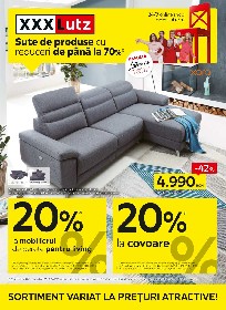 XXXLutz-  Sute de produse cu reduceri de pana la 70% | 01 August - 31 August