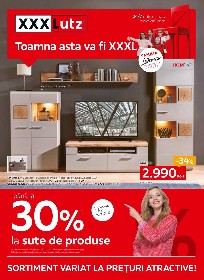 XXXLutz - Toamna asta va fi XXXL | 11 Octombrie - 05 Noiembrie